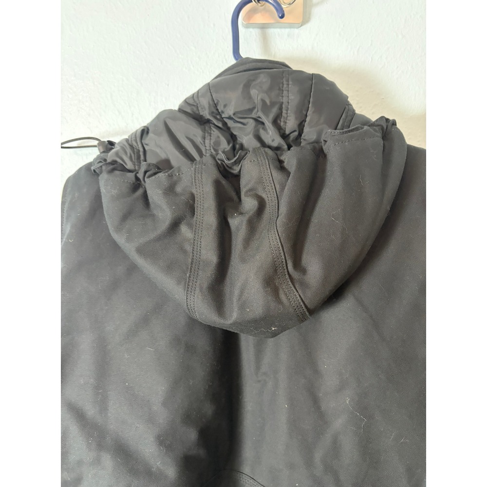 Carhartt Full Swing Cryder Jacket Mens Large Black Quick Duck Insulated 102207 - Picture 8 of 10